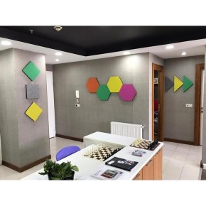 Panda Eva Pano Altıgen 46x40 Sarı