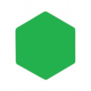 Panda Eva Pano Altıgen 46x40 Yeşil