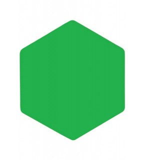 Panda Eva Pano Altıgen 46x40 Yeşil