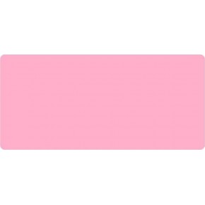 Panda Eva Pano Dikdörtgen 58x29 Pembe