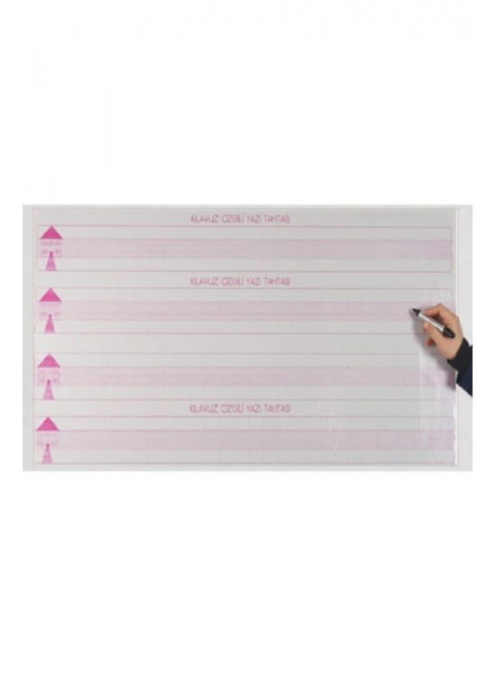 Panda Klavuz Çizgili-Evli-Yazı Alanı 110x55-Pan784