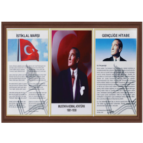 Panda Milli Levha 3 LÜ Mdf Çerceve 45x90 MM PAN424