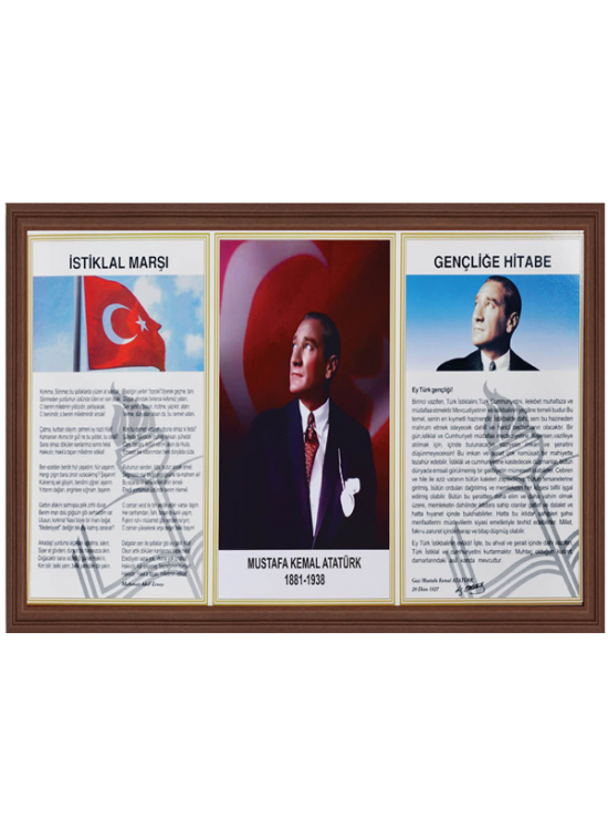 Panda Milli Levha 3 LÜ Mdf Çerceve 45x90 MM PAN424