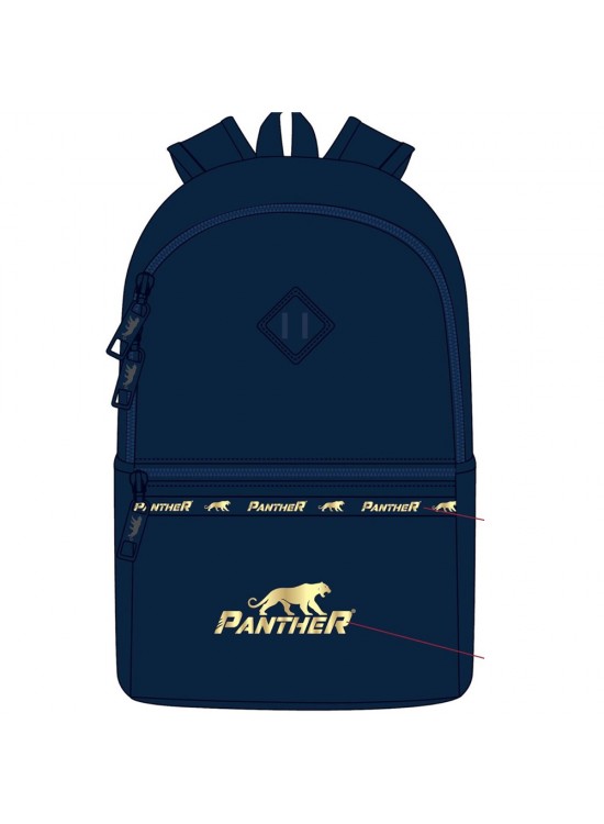 Panther Sırt Çantası Gold Mavi Pt-0761