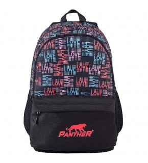 Panther Sırt Çantası Love Desenli Pt-3930