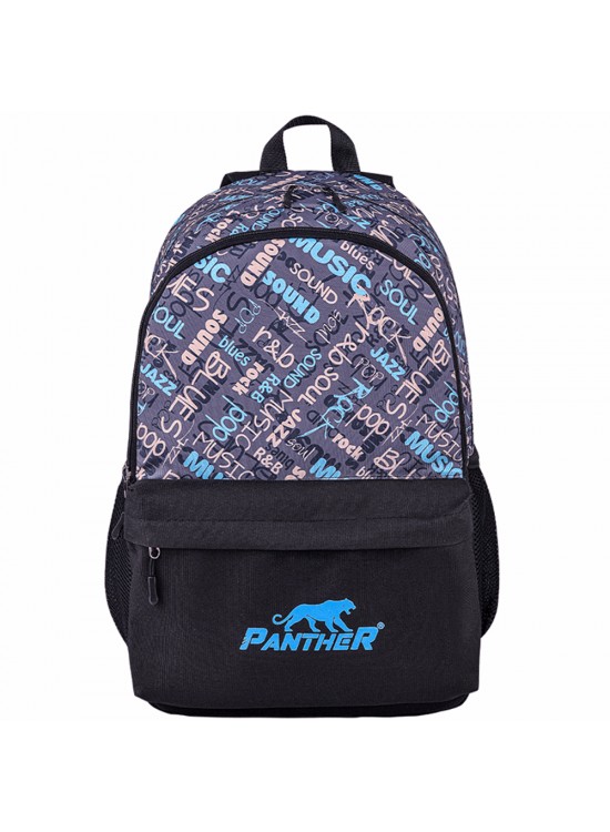 Panther Sırt Çantası Music Desenli Pt-3916