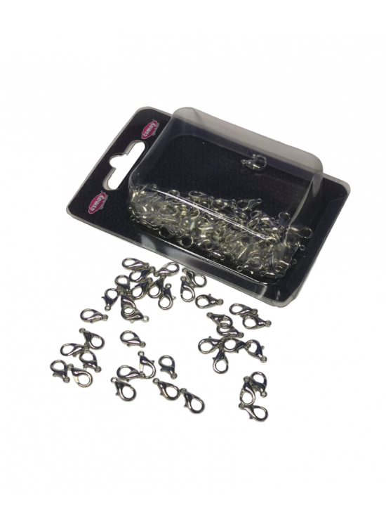 Papağan Klipsi 100 lü Gümüş