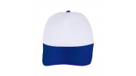 PAPATYA BEYAZ-SAKS MAVİ POLYESTER ŞAPKA PAPATYA BEYAZ-SAKS MAVİ POLYESTER ŞAPKA