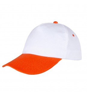 PAPATYA BEYAZ-TURUNCU POLYESTER ŞAPKA