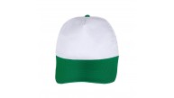 PAPATYA BEYAZ-YEŞİL POLYESTER ŞAPKA