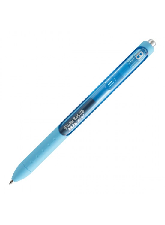 Paper Mate Jel Kalem inkjoy Gel Üstten Basmalı Açık Mavi (1 Adet)