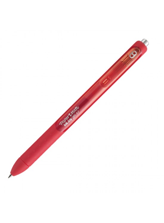 Paper Mate Jel Kalem inkjoy Gel Üstten Basmalı Kırmızı (1 Adet)