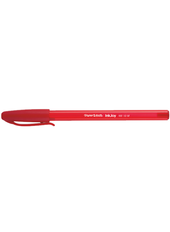 Paper Mate Tükenmez Kalem İnkjoy 100 1.0 mm Kırmızı S0957140 (1 Adet)