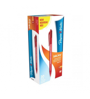 Paper Mate Tükenmez Kalem inkjoy 100 RT 1.0 MM Kırmızı Basmalı S0957050 (1 Adet)