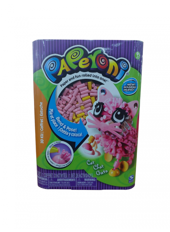 Paperoni Üç Boyutlu Set