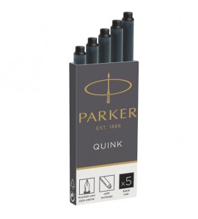 Parker Dolma Kalem Kartuşu Quink Siyah 5 Lİ 1950382