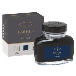 Parker Dolma Kalem Mürekkebi Quink 57 ML Mavi-Siyah 1950378 (1 Adet)