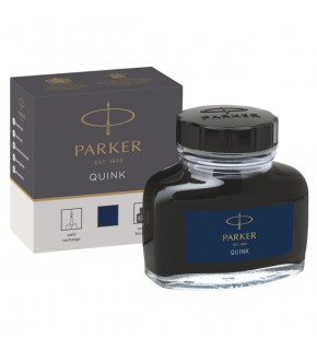 Parker Dolma Kalem Mürekkebi Quink 57 ML Mavi-Siyah 1950378 (1 Adet)