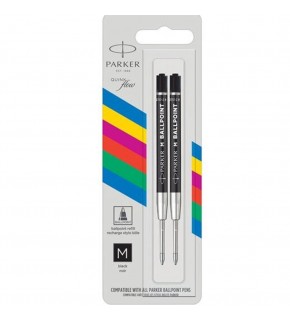 Parker Ekonomik Tükenmez Refill 2 Li Bls M Uç Siyah