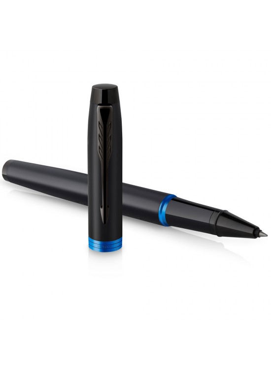 Parker Roller Kalem IM Profesional Siyah-Mavi Bt