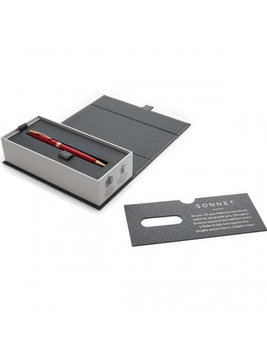 Parker Tükenmez Kalem Sonnet Lake Kırmızı GT Parker Tükenmez Kalem Sonnet Lake Kırmızı GT