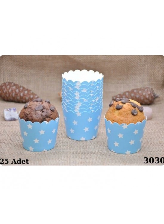 Parti Ustası Kapsül Pasta Süsleme Kabı 25 Li Parti Ustası Kapsül Pasta Süsleme Kabı 25 Li