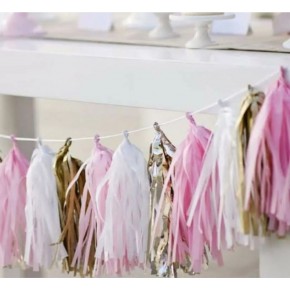 Parti Ustası Metalik Flama Püskül