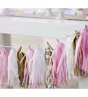 Parti Ustası Metalik Flama Püskül