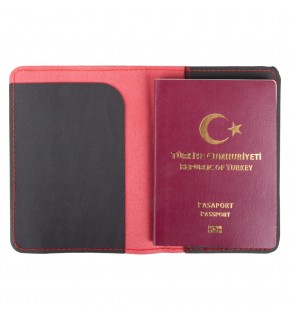 PASAPORTLUK KIRMIZI DERİ