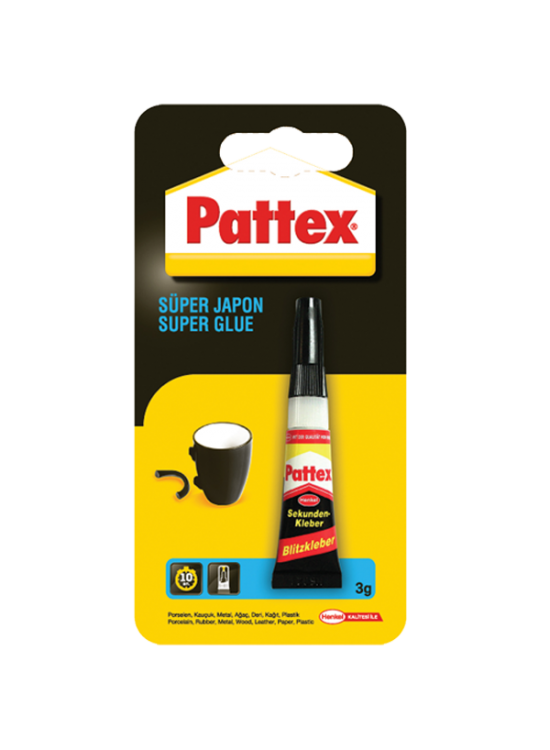 Pattex Japon Yapıştırıcı 3 GR 177767 (1 Adet)