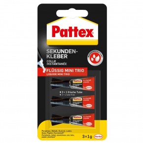 Pattex Japon Yapıştırıcı Gel Mini Süper 3x1 GR 1943764 (1 Adet)