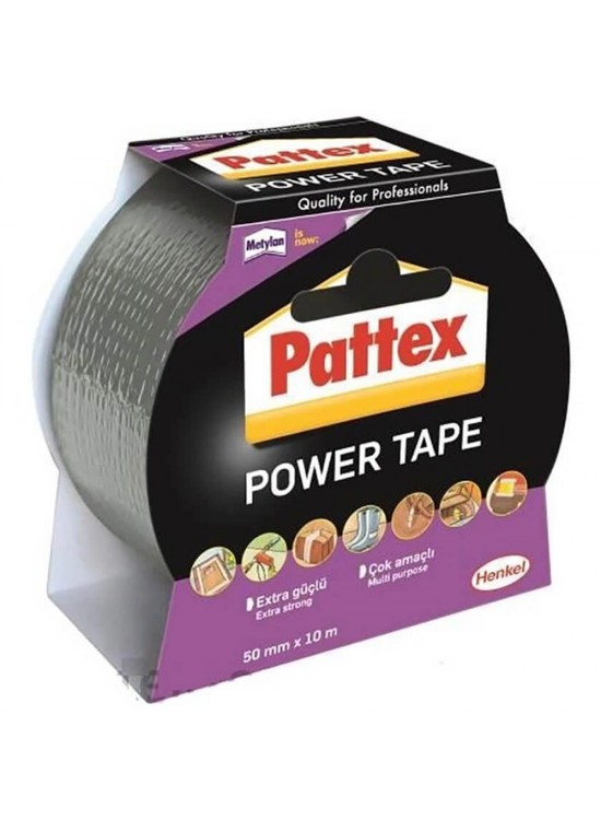 Pattex Özel Amaçlı Bant Power Tamir ve Yalıtım 50x10 Gri 1870313 Pattex Özel Amaçlı Bant Power Tamir ve Yalıtım 50x10 Gri 1870313