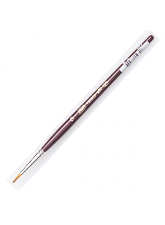 Pebeo Fırça İyi Kalite Sentetik Kıllı Sulu Boya 123 02 (1 Adet)