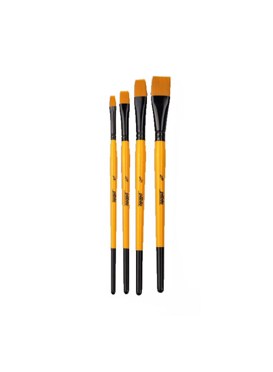 Pebeo Fırça Seti Düz Kesik No:1/4-3/8-1/2-5/8 4 LÜ SET-10