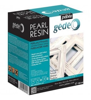 Pebeo Kit Gedeo Beyaz Sedef Reçine 150 ML 766154