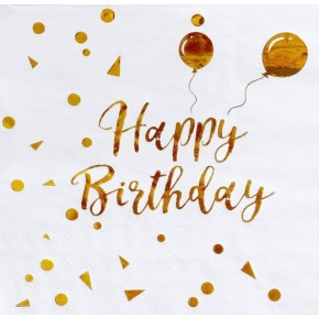 Peçete Varak Basklı Modeller 33x33 20 Li