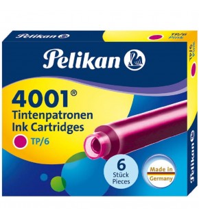 Pelikan Dolma Kalem Kartuşu Küçük Pembe 6 LI 4001 (1 Adet)