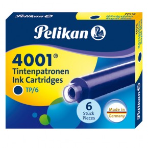 Pelikan Dolma Kalem Kartuşu Küçük Royal Mavi 6 Lı 4001 (1 Adet)