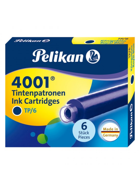 Pelikan Dolma Kalem Kartuşu Küçük Royal Siyah 6 Lı 4001 (1 Adet)