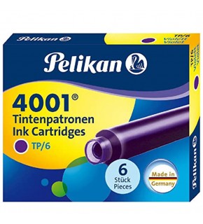 Pelikan Dolma Kalem Kartuşu Küçük Violet 6 LI 4001 (1 Adet)