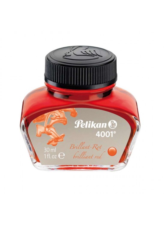 Pelikan Dolma Kalem Mürekkebi 30 ML Kırmızı 4001 (1 Adet)