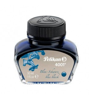 Pelikan Dolma Kalem Mürekkebi 30 ML Mavi-Siyah 4001
