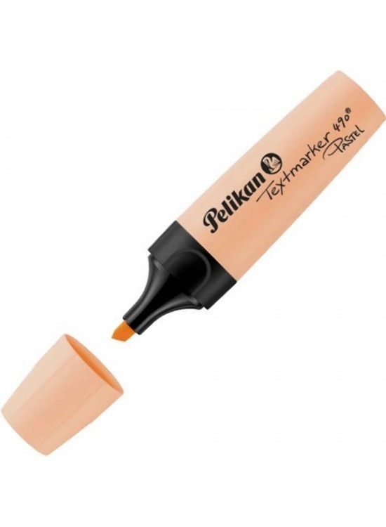 Pelikan Fosforlu Kalem Pastel Turuncu 490 (1 Adet)