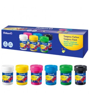 Pelikan Guaj Boya Tempera 6 Renk 25 ML