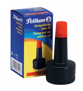 Pelikan Istampa Mürekkebi 28 ML Kırmızı 351221 (1 Adet)