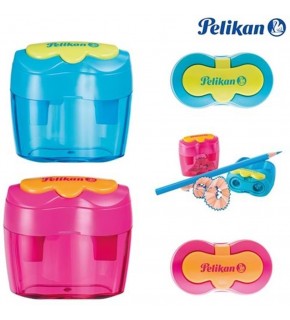 Pelikan Kalemtraş Çiftli Kapaklı Çiçek 700696