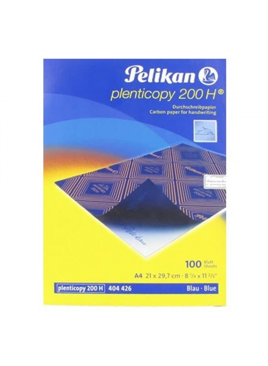 Pelikan Karbon Kağıdı 100 Lü A4 Mavi 200 H