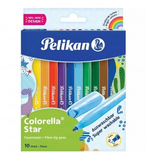 Pelikan Keçeli Kalem Colorella 10 Lu Kutu 822 299