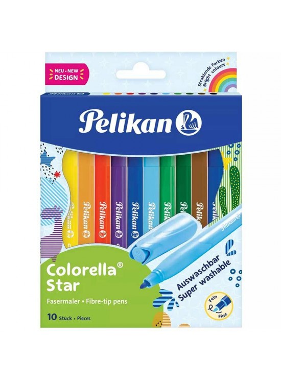 Pelikan Keçeli Kalem Colorella 10 Lu Kutu 822 299