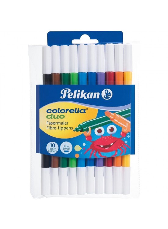 Pelikan Keçeli Kalem Colorella 2 Li Uç 10 Lu 11540